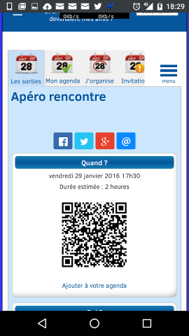 Si On Sortait mobile : une sortie en portrait